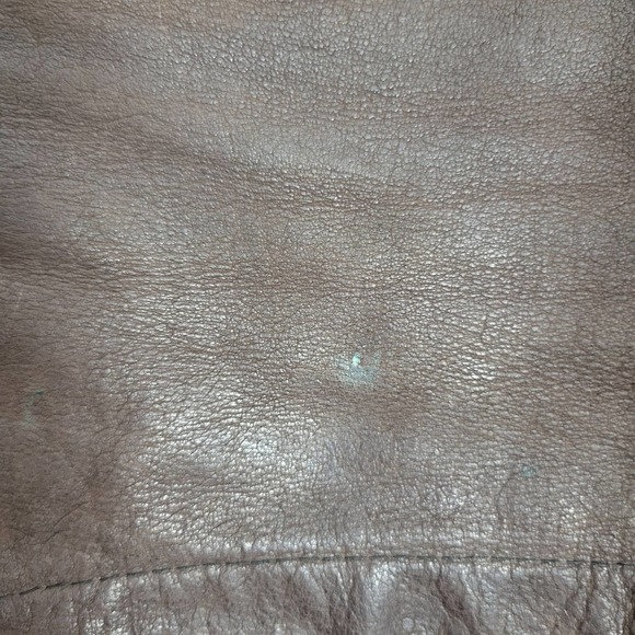 Vintage Birdy Brown Leather Shorts Size 36 - Picture 7 of 10